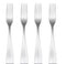 Oneida Curva Set of 4 Salad Forks